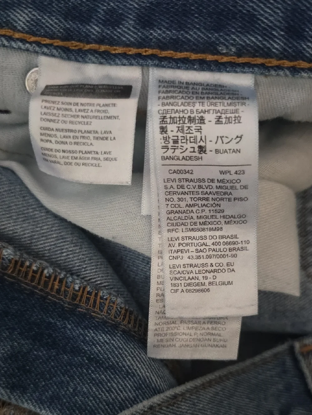 Levi's Light Blue Men's Straight-Leg Jeans